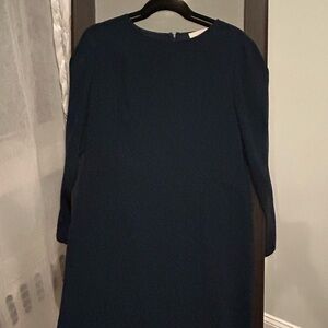 LOFT Navy Long Sleeve Dress
